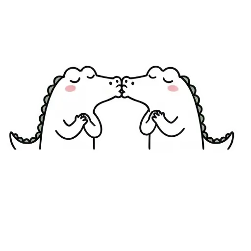 florak stickers, cute, funny, stickers, WhatsApp stickers, sticker pack, Alligator (66)